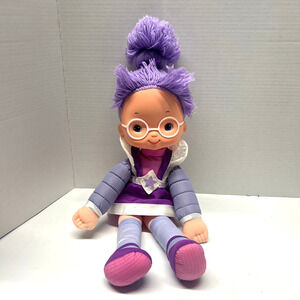 Vintage Rainbow Brite Shy Violet 11" Doll 1984 Plush Purple Hallmark No Sprite